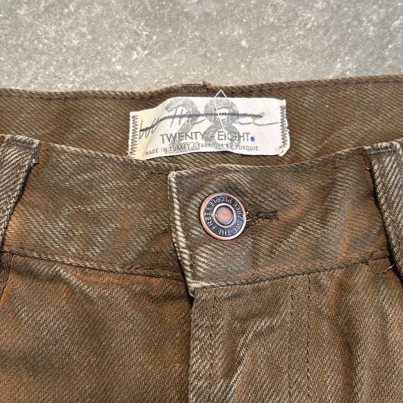 🎉HP🎉 We The Free Lasso High Rise brown jean size 28 NWT - Picture 6 of 8